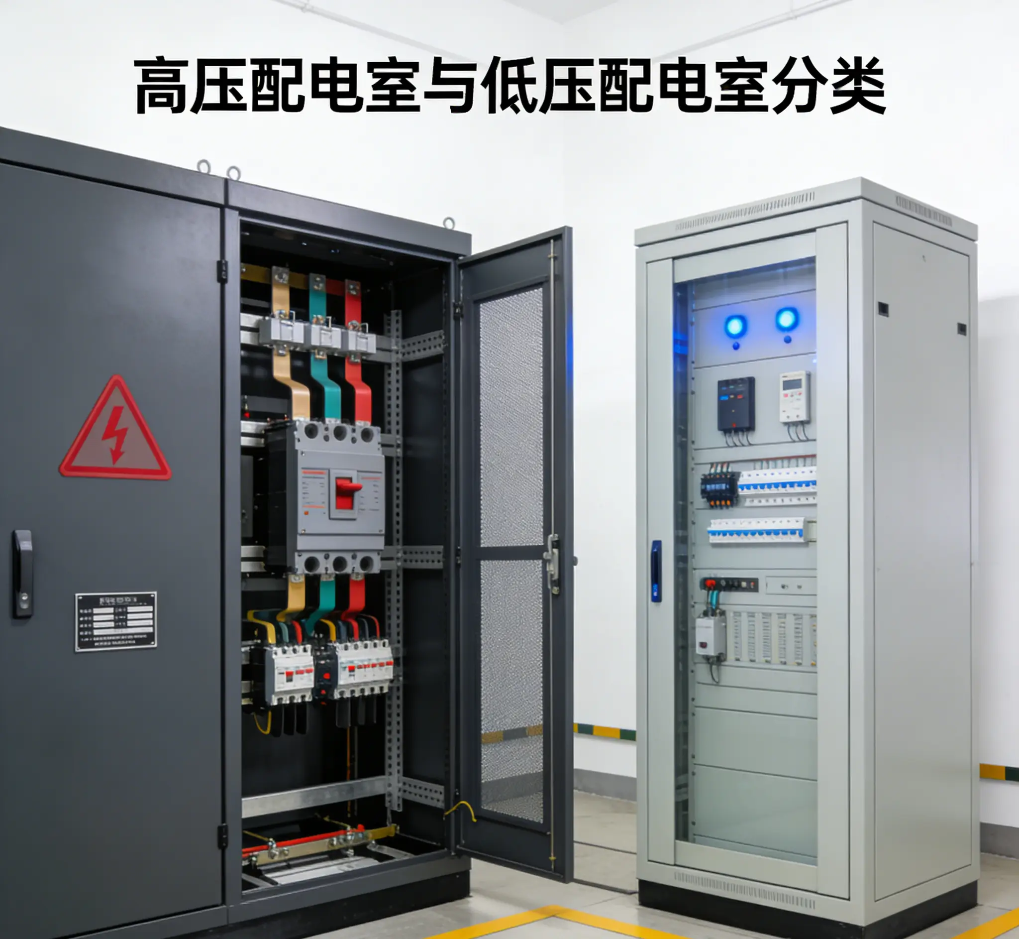 高壓配電室VS低壓配電室：一字之差，天壤之別！